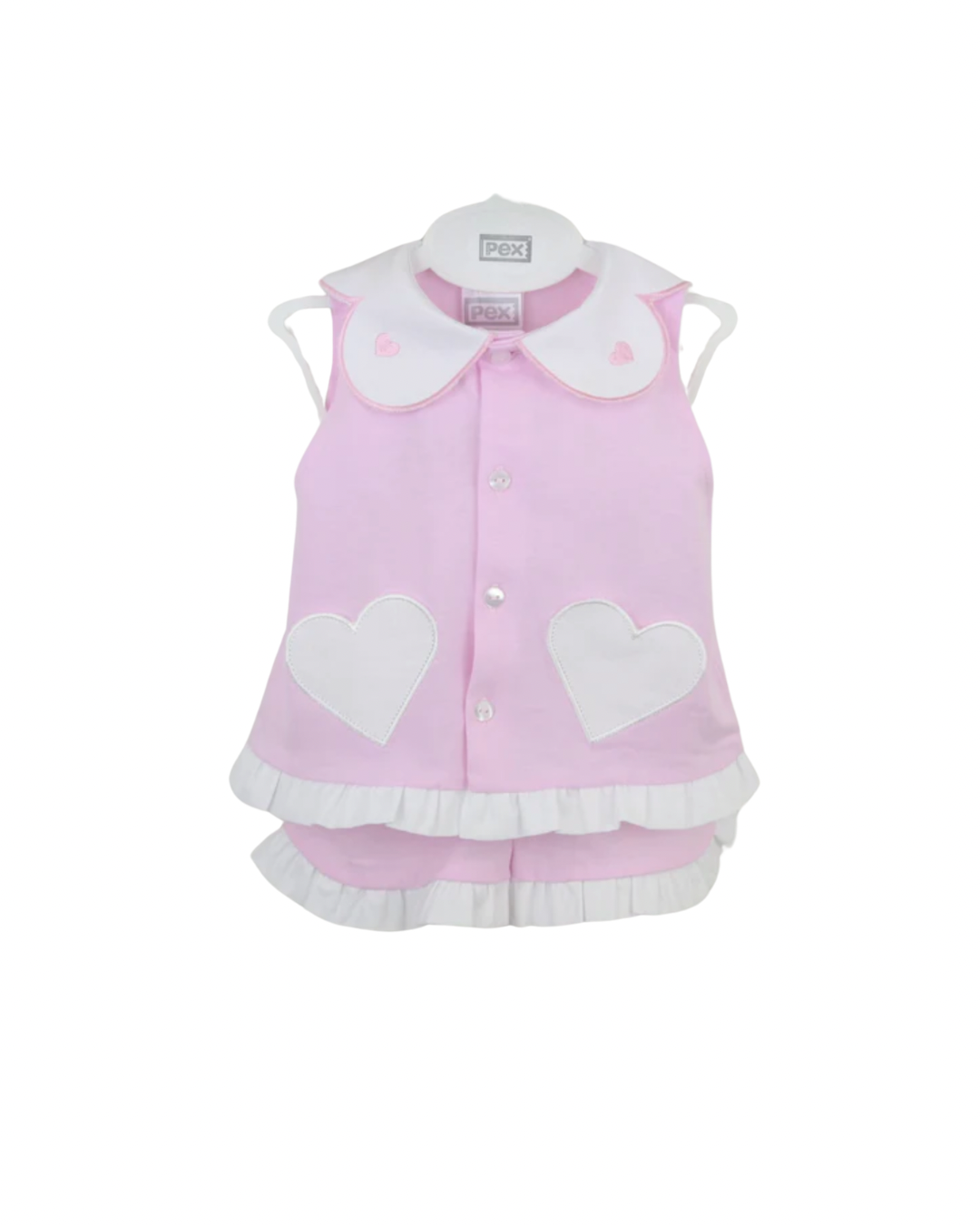 Girls two piece cotton outfit